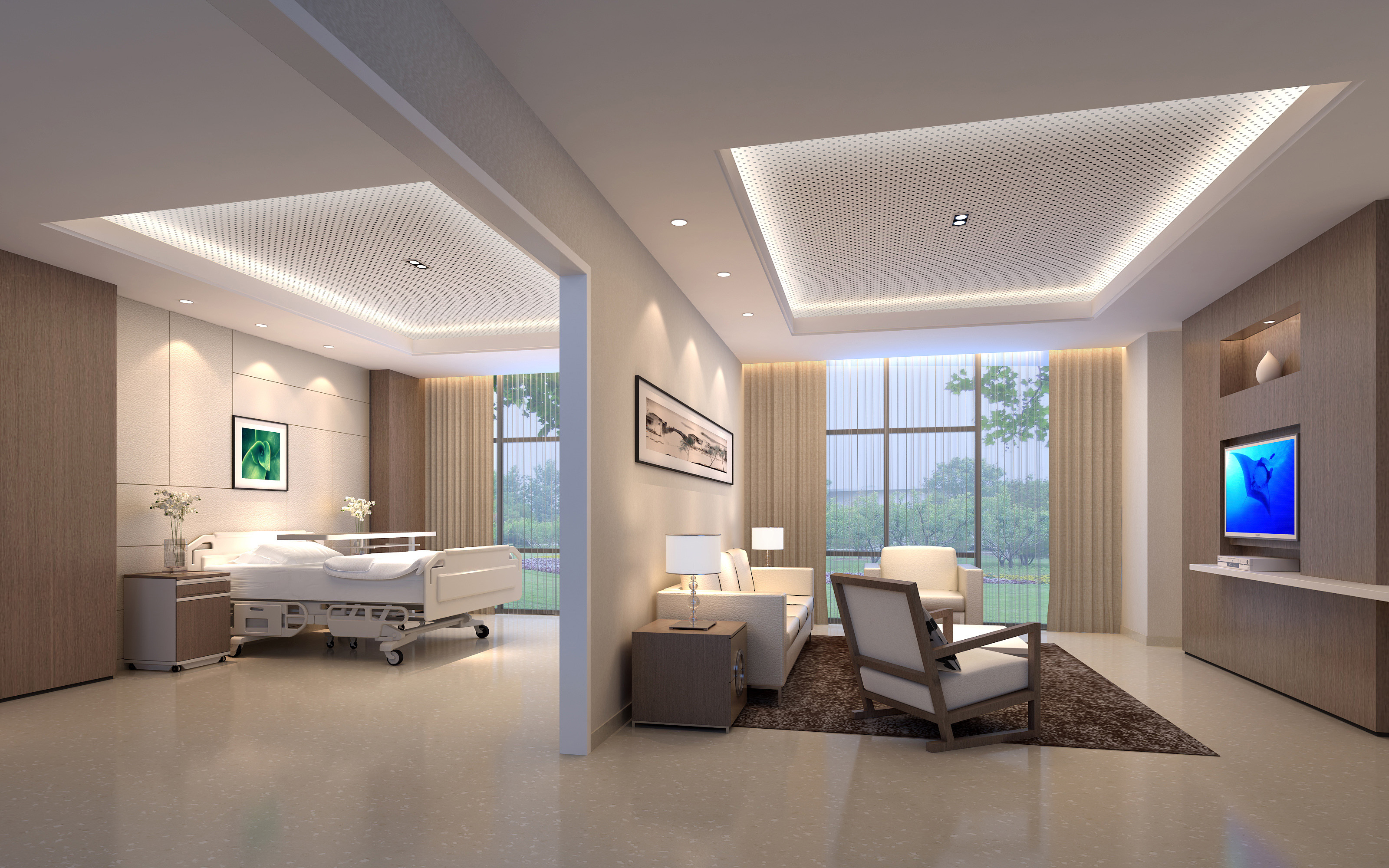 4例國外醫院療養景觀設計細節